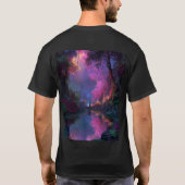Bosfee door het meer t-shirt (Achterkant)