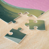 Bosfee met Paddenstoelen Hoed Illustratie Legpuzzel (Zijkant)