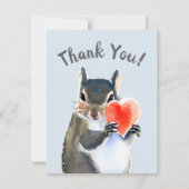 bosgebied Eekhoorn dank u kaart (Voorkant)