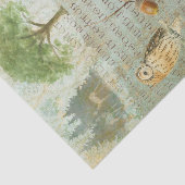  bosgebied Ephemera Tissuepapier (Detail)