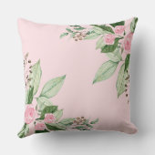  bosgebieden Girl Nursery Decor Kussen (Achterkant)