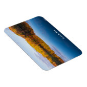 bosgebieden met een moeraspark en zonsopgang met v magneet (Rechterzijde)