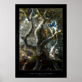 Bosgeest: tegenstand - Poster