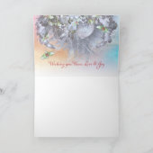 "Bosgeest: Winter" Deluxe Kerstkaart Feestdagen Kaart (Binnen)