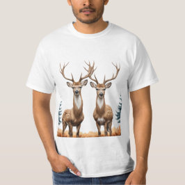 Bosgezellen: De Magie van Wilde Natuur T-shirt