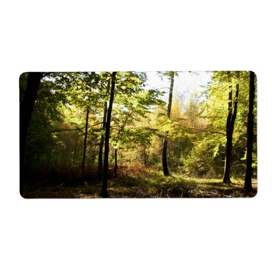 Bosglande Etiket (Voorkant)