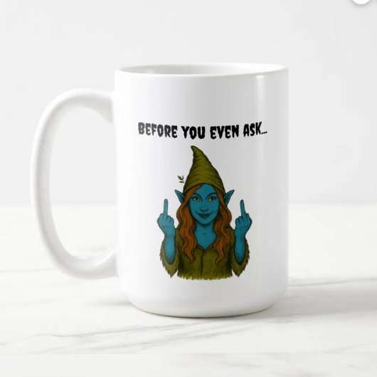 Bosgnome koffiemok