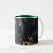 Bosgnomebeker Tweekleurige Koffiemok (Voorkant rechts)