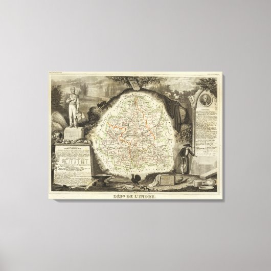 Bosgrenzen Canvas Afdruk (Voorkant)