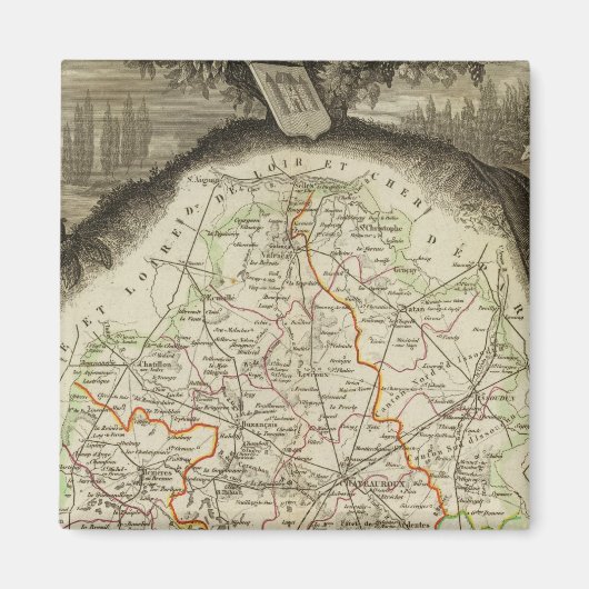 Bosgrenzen Magneet (Voorkant)