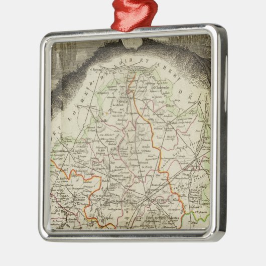 Bosgrenzen Metalen Ornament (Links)