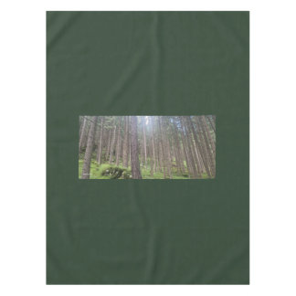 Bosgroen - Boslandschap Fotopaneel Tafelkleed