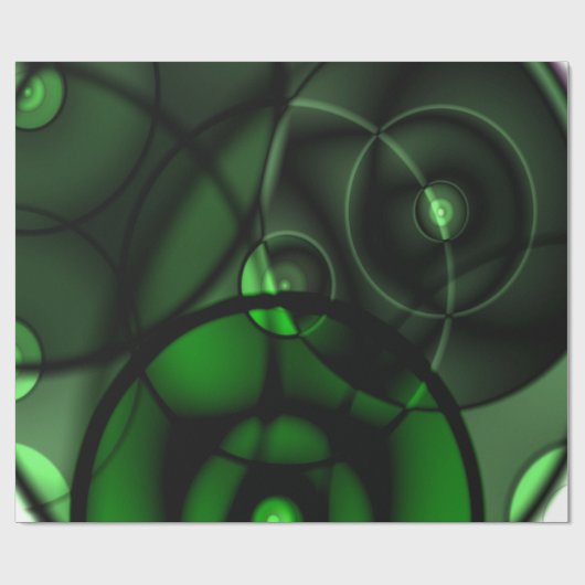 Bosgroen Cadeaupapier (Vlak)