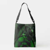 Bosgroen Crossbody Tas (Achterkant)