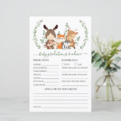 Bosgroen Dierlijke Baby voorspellingen & advies (Staand voorkant)