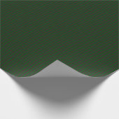 Bosgroen & Donkerbruine Scheve Strepen Cadeaupapier (Hoek)