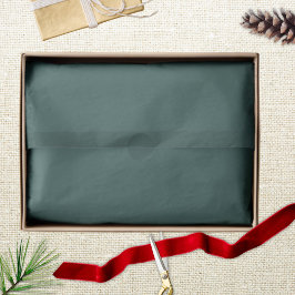 bosgroen effen kleur tissuepapier