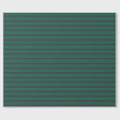 Bosgroen en houtskoolvezel strips cadeaupapier (Vlak)