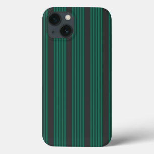 Bosgroen en houtskoolvezel strips Case-Mate iPhone case