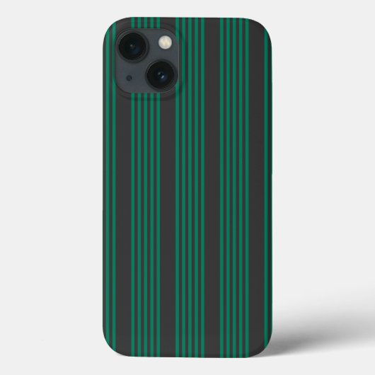 Bosgroen en houtskoolvezel strips Case-Mate iPhone case (Achterkant)