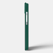 Bosgroen en houtskoolvezel strips Case-Mate iPhone case (Achterkant / Links)