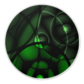 Bosgroen Keramische Knop (Voorkant)