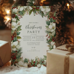 Bosgroen Kerstfeest Kaart