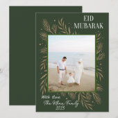 Bosgroen met gouden lijst (Voorkant / Achterkant)