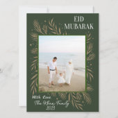 Bosgroen met gouden lijst (Voorkant)