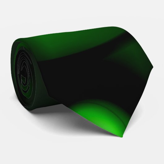 Bosgroen Stropdas (Opgerold)