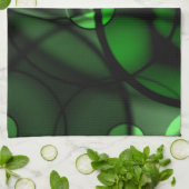 Bosgroen Theedoek (Gevouwen)