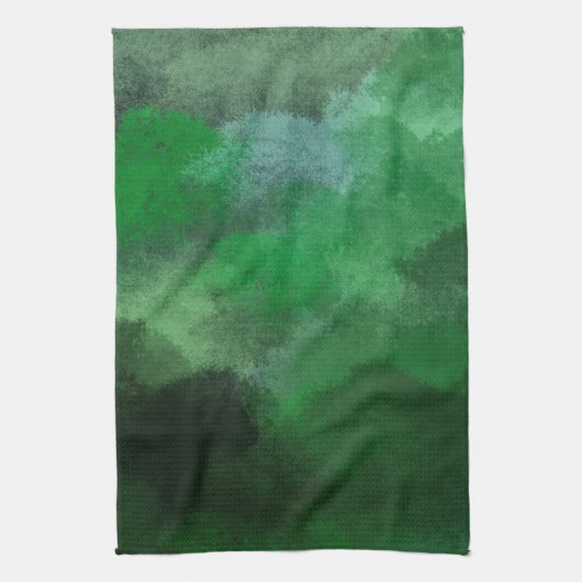 Bosgroen Theedoek (Verticaal)