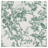 Bosgroene bloem toile stof (Close Up)