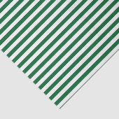Bosgroene en witte strepen tissuepapier (Detail)