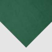 Bosgroene Festive Kerst Solid Kleur Tissuepapier (Detail)