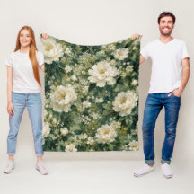 Bosgroene romantische bloemenkleuren voor thuisdec