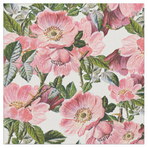 bosgroene roze koraalbloem stof