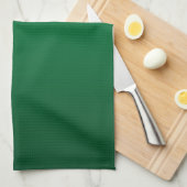 Bosgroene tinten theedoek (Quarter Fold)