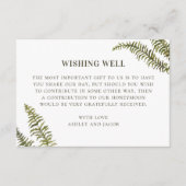 Bosgroene varen. Trouwwens goed Informatiekaartje (Voorkant)