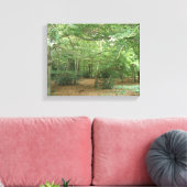 Bosgrond Canvasprint Canvas Afdruk (Insitu (Woonkamer))