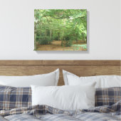 Bosgrond Canvasprint Canvas Afdruk (Insitu (Slaapkamer))