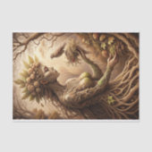 Bosgrond Fluister Droge Droom Decoupage Tissuepapier (Voorkant)