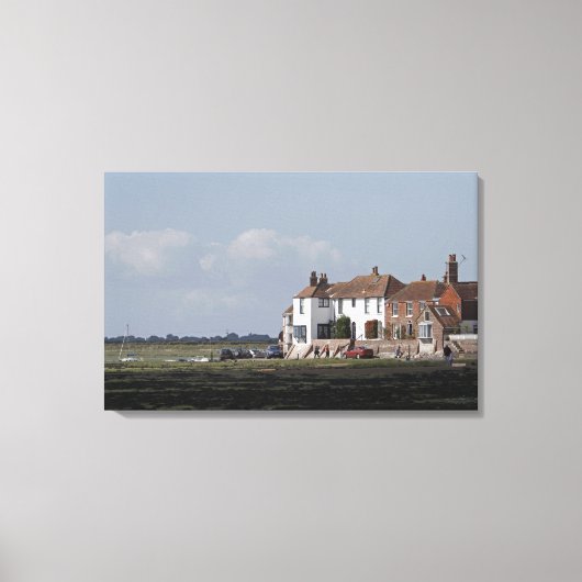 Bosham Harbour - Engeland Canvas Afdruk (Voorkant)