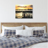 Bosham-haven Canvas Afdruk (Insitu (Slaapkamer))