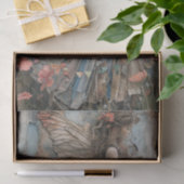 BOSHEKS MEISJE DECOUPAGE VELLIJST PAPER TISSUEPAPIER (Geschenk)