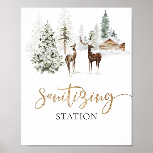 Bosherder Sanitizing Station Poster (Voorkant)