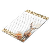 bosherten bosdieren Natuur thema Notitieblok (Schuin)