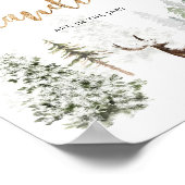 Bosherten Raad eens hoeveel snoepjes Poster (Hoek)