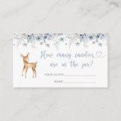 Bosherten raden hoeveel snoepjes kaart (Voorkant)