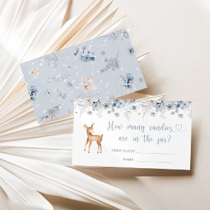 Bosherten raden hoeveel snoepjes kaart